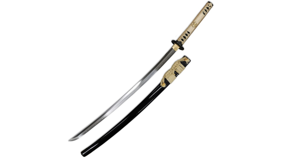 BattleBlades Kogane No Senshi Katana, 40.13in Overall, 20.1in 1095 Honsanmai Carbon Steel Blade, BB-KNSHK