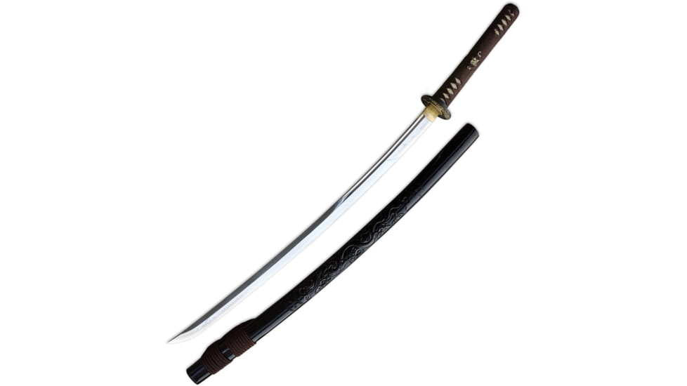 BattleBlades Yokai Oni Katana, 41.1in Overall, 28.1in T10 High-Speed Tool Steel Blade, 2.47lb, BB-YOK