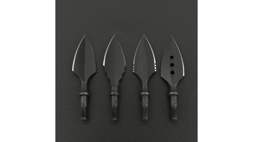 Battling Blades 180-200Grain Retro Arrowhead High Carbon Steel Blades Broadheads 631696B4, 7622630637740