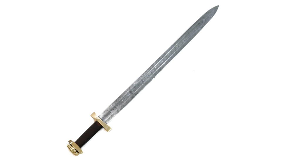 Battling Blades Bastard High Carbon Damascus Steel Sword Longsword, 36in, 11934986771