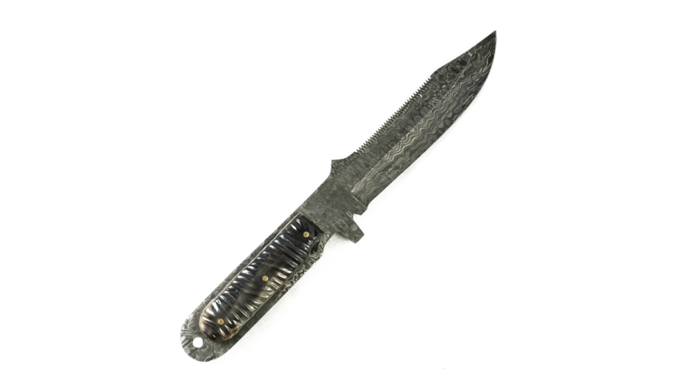 Battling Blades Bowie 1 Hunting Knife Sword, High Carbon Damascus Steel, 12061550675