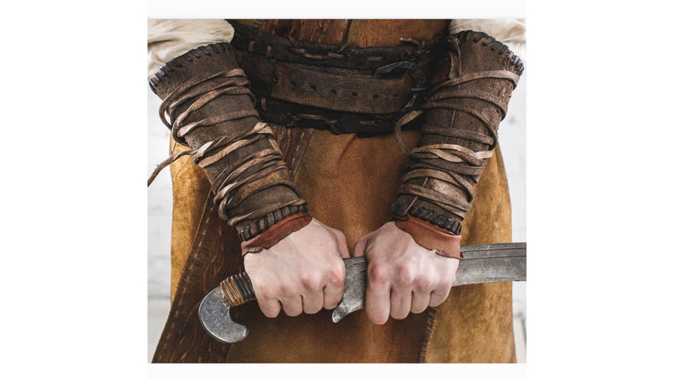 Battling Blades Bracer Gauntlet, Leather, 7474207457452