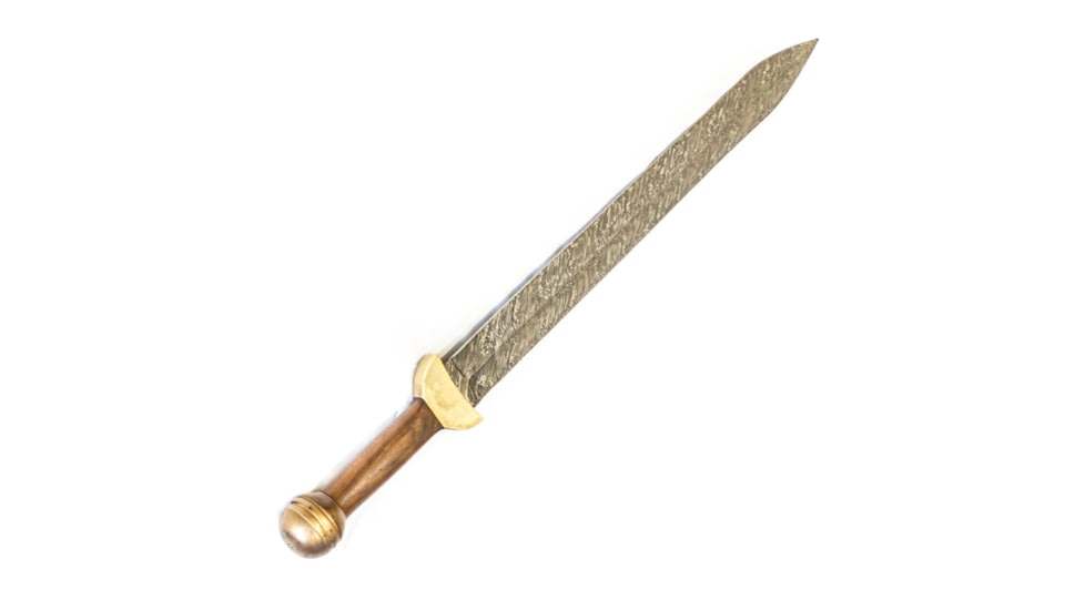 Battling Blades Gladius Roman High Carbon Damascus Steel Sword, 29in, 4257096138883