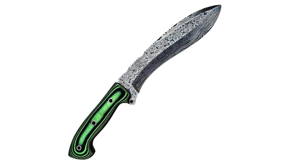 Battling Blades Gurkha Kukri Knife -Handmade High Carbon Damascus Steel- 13 7659F9A4, 7794974687404