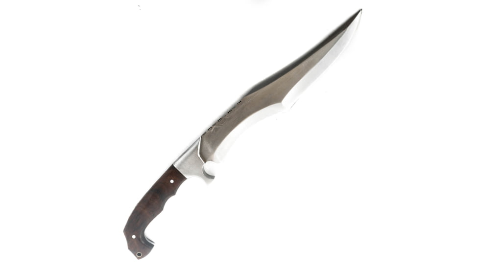 Battling Blades Hunting D2 Steel With Rosewood - Handle Knife, 555137204258