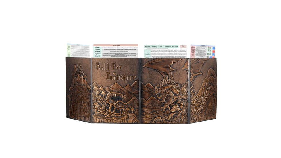 Battling Blades Leather Dungeon Master Screen - Dungeons And Dragons 23B8E5FD, 7644090859692