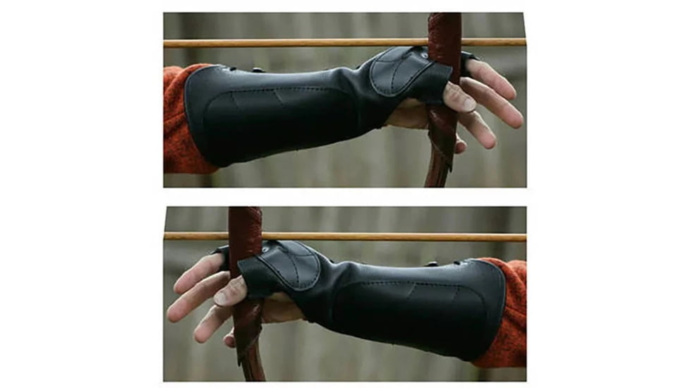 Battling Blades Medieval Archery Leather Glove Armor Cuff - Warrior Knight Archer 999C2A25, 7639386226860