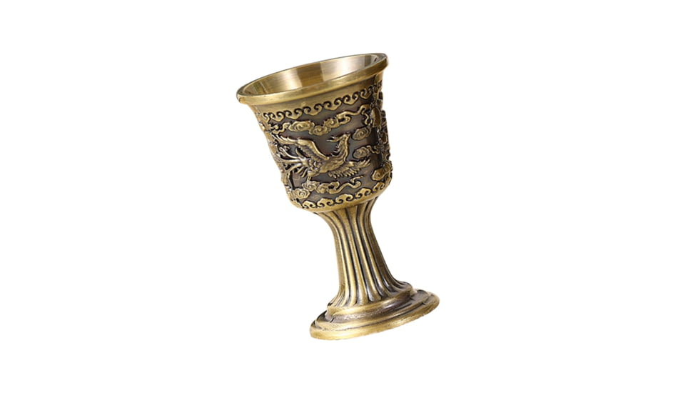 Battling Blades Medieval Gold Trim Goblet Grail Goblet 0081E3A1, 7640162533548