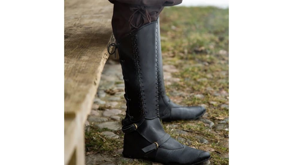 Battling Blades Medieval Leather Gaiter - Boots, 7491651403948