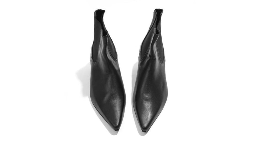 Battling Blades Pointed Retro Slip On Boots, Leather, 7536004497580