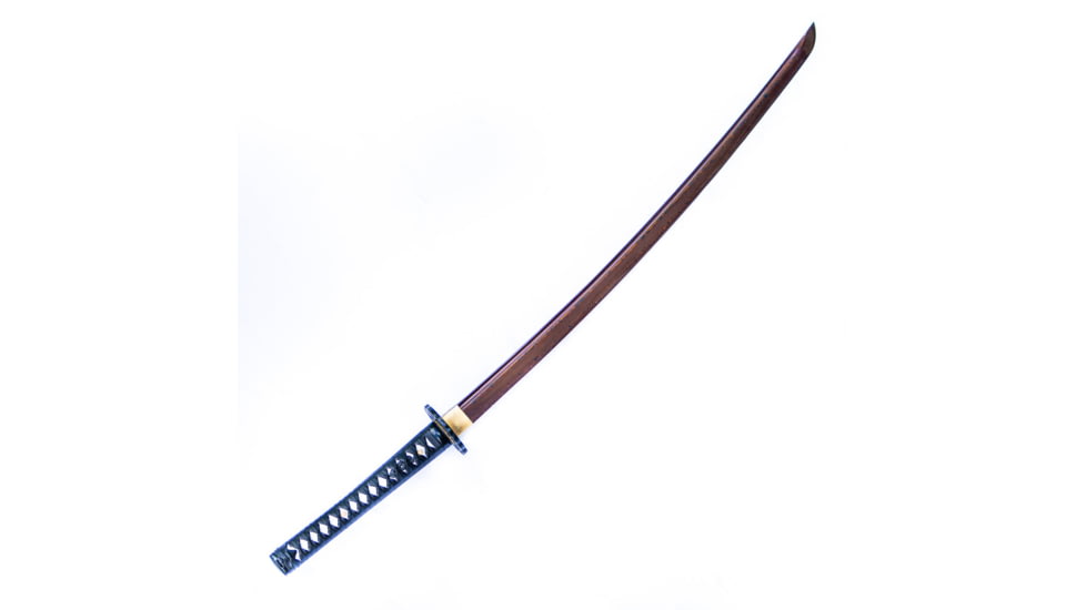Battling Blades Samurai Katana Sword, High Carbon Damascus Steel, Red, 40.5in, 5382367772834
