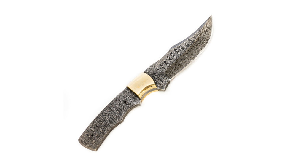 Battling Blades Skinning Blank Skinner Hunting High Carbon Damascus Steel Blade Knife, 9in, 6044765257900