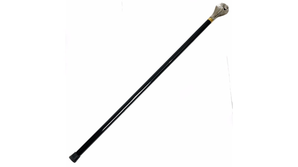 Battling Blades Snake Head Cane Walking Stick, 39in, 3856641261602
