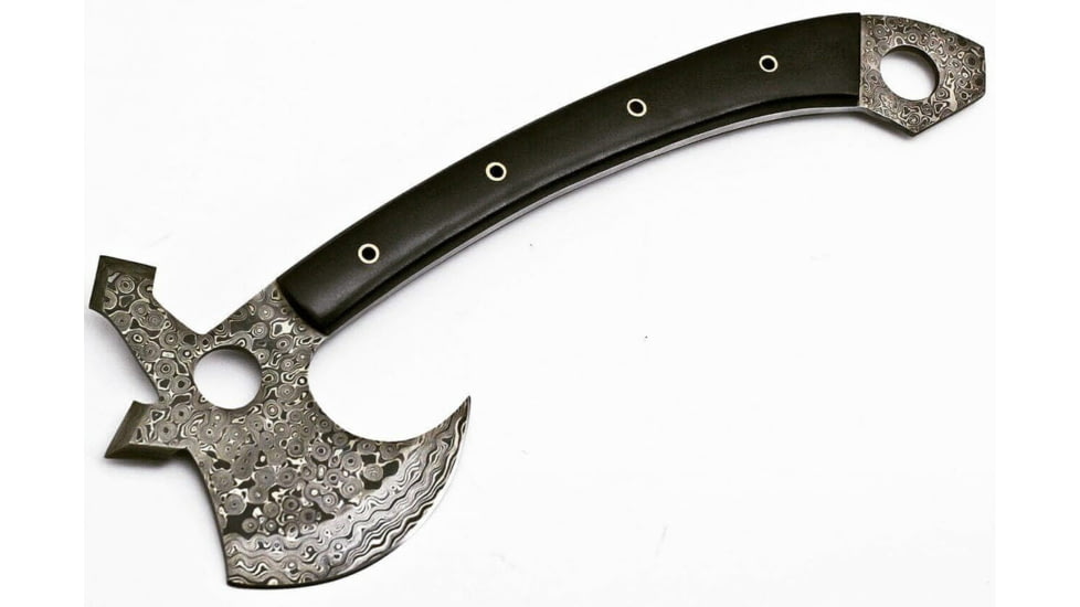Battling Blades Tomahawk Handmade Axe, High Carbon Damascus Steel, 642017067042