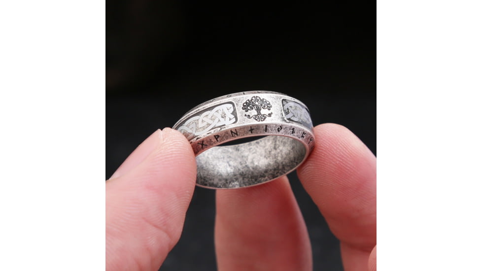 Battling Blades Tree Of Life Nordic Viking - Knot Ring 652362E6, 7642046333100