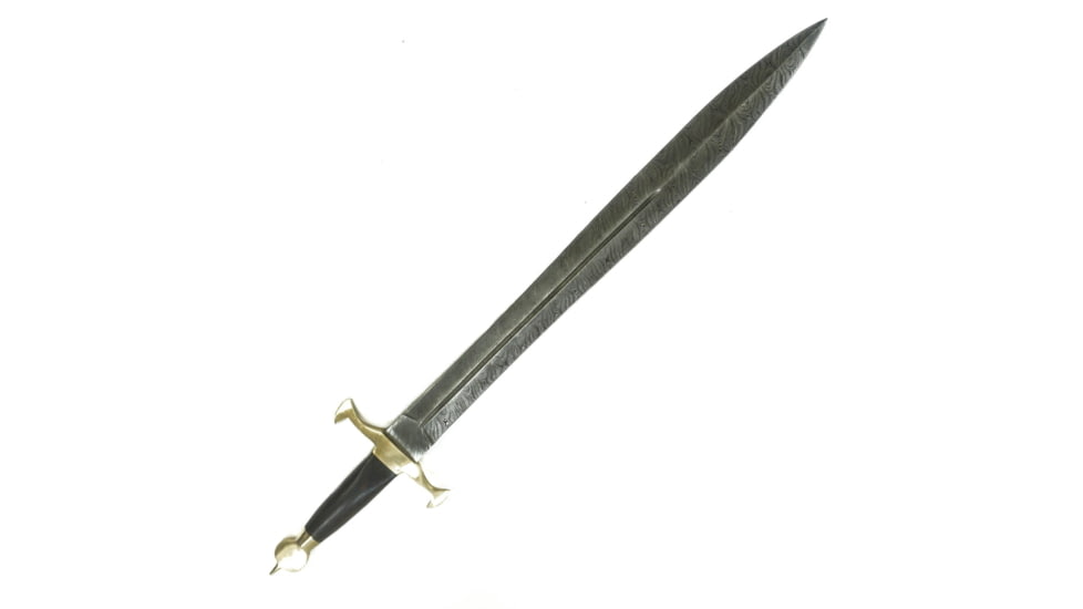 Battling Blades Viking Age Carolingian High Carbon Damascus Steel Sword, 31in, 592886693922