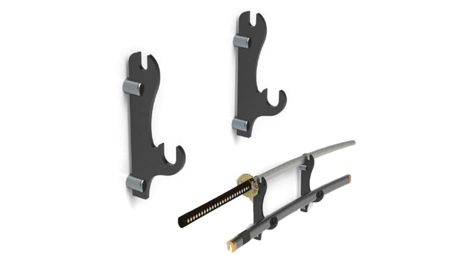 Battling Blades Wall Mounted Sword Hanger- Sword Rack D644C35B, 7666483691692