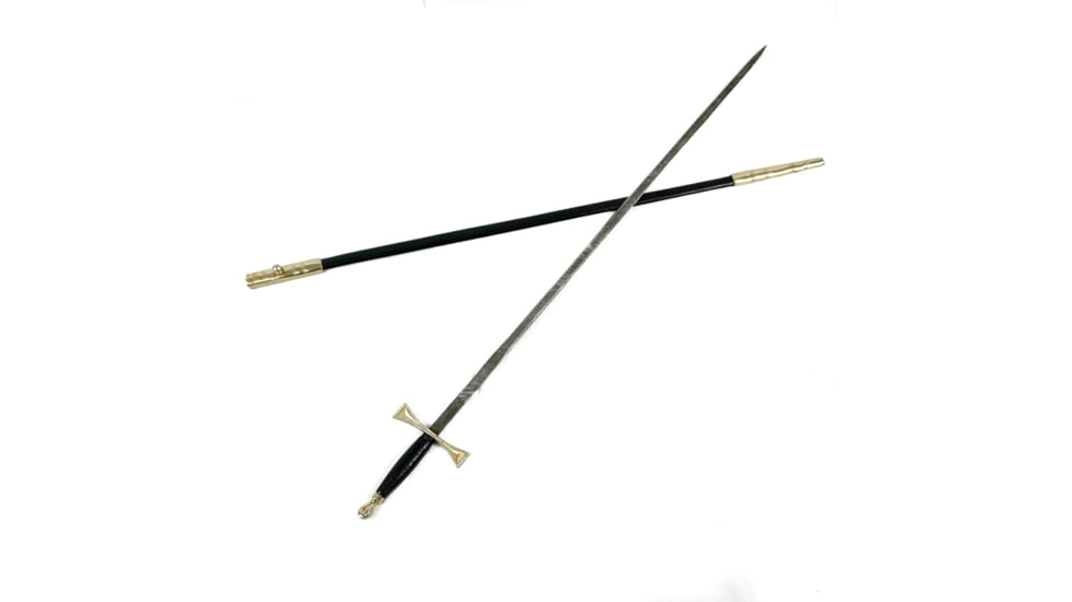 Battling Blades Zorro Fencing Handmade Rapier High Carbon Damascus Steel Sword, 30in, 365304905762