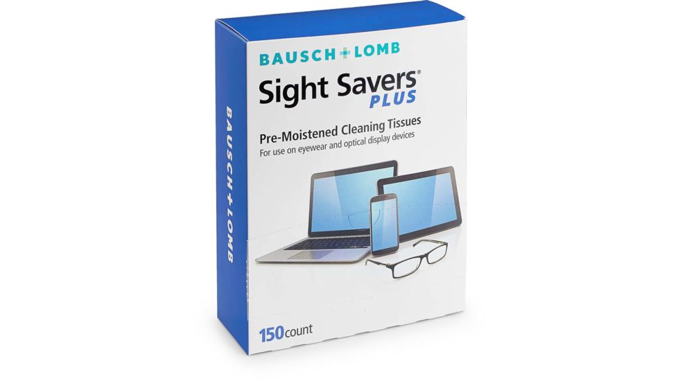 Bausch &amp; Lomb Pre-Moistened Tissues, Dump Bin 6, 150ct 628042