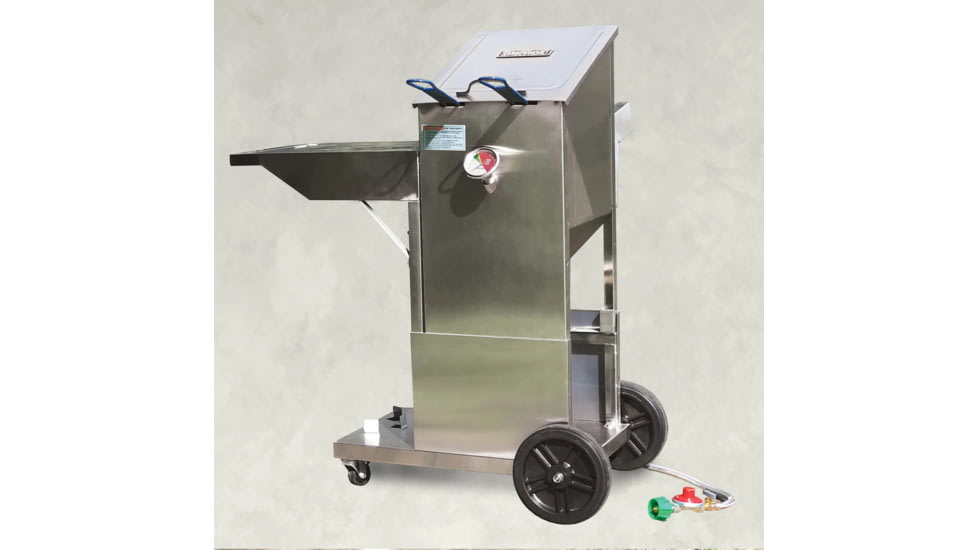 Bayou Classic 4-gal Stainless Bayou Fryer W/Cart, 700-704