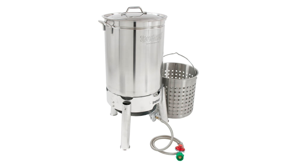 Bayou Classic 44-qt Stainless Steam/Boil Cooker Kit, KDS-144