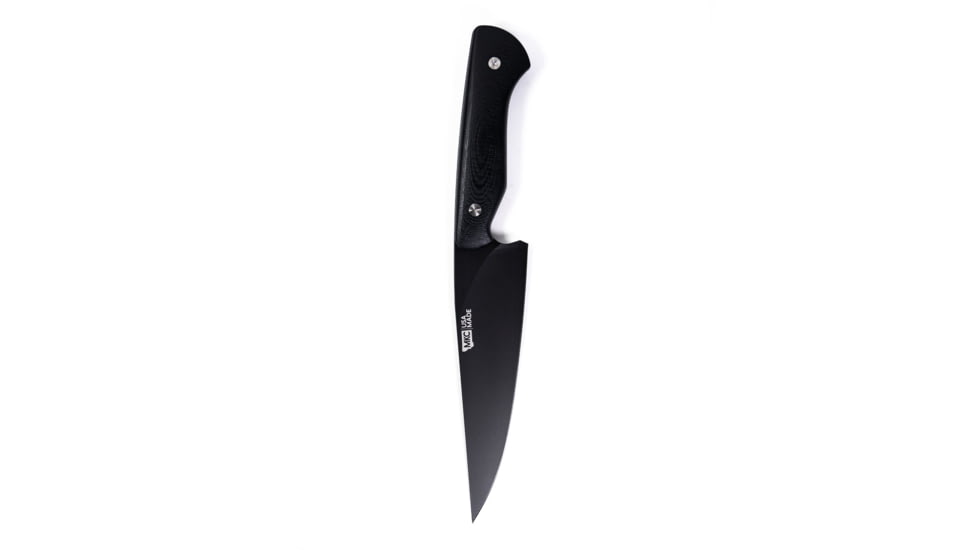 Montana Knife Company Little Bighorn Petty Fixed Blade Knives, 5.875 inch, Magnacut Stainless Steel, Fixed Blade, G-10 Handle, Black, 10.5 inch, MKC-000382