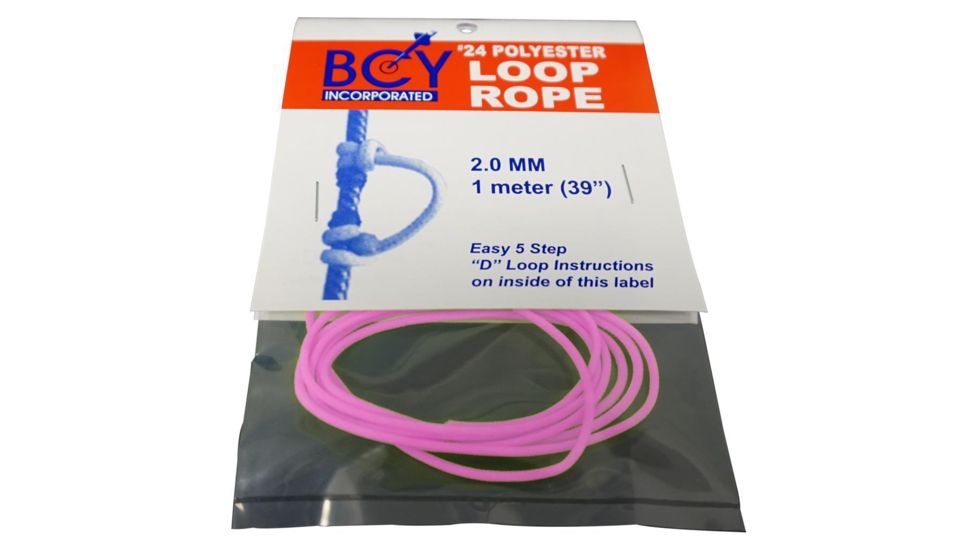 BCY 24 D-Loop Material, Pink 1 m 58341