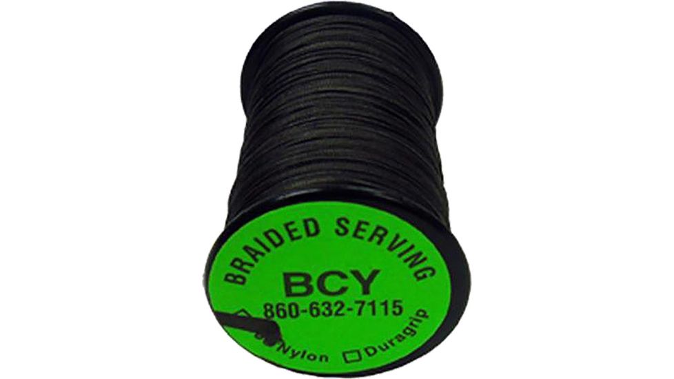 BCY 350 Nylon Braided Serving .015, Black 1201336