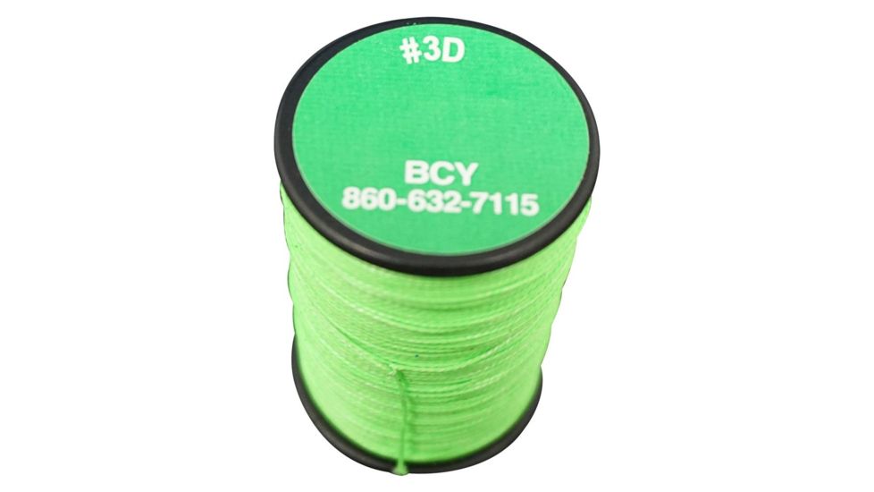 BCY 3D End Serving, Neon Green 120 yds. 66536