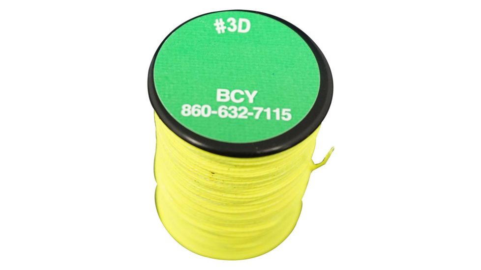 BCY 3D End Serving, Neon Yellow 120 yds. 66535