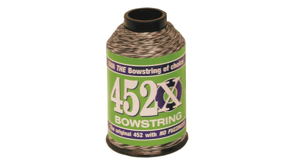 BCY 452X Bowstring Material, White/Black 1/4 lb. 24368