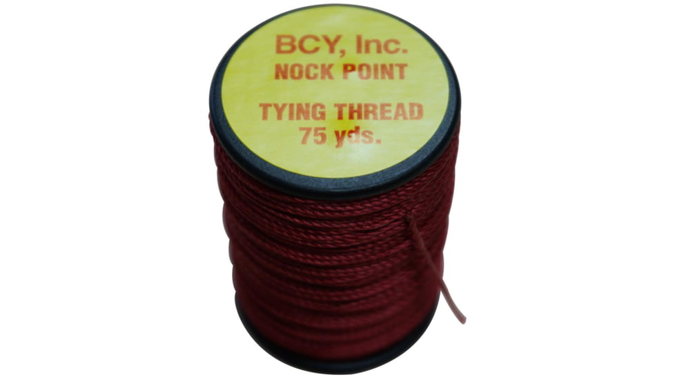 BCY 76 yd. Nock Point Tying Thread, Red 85705