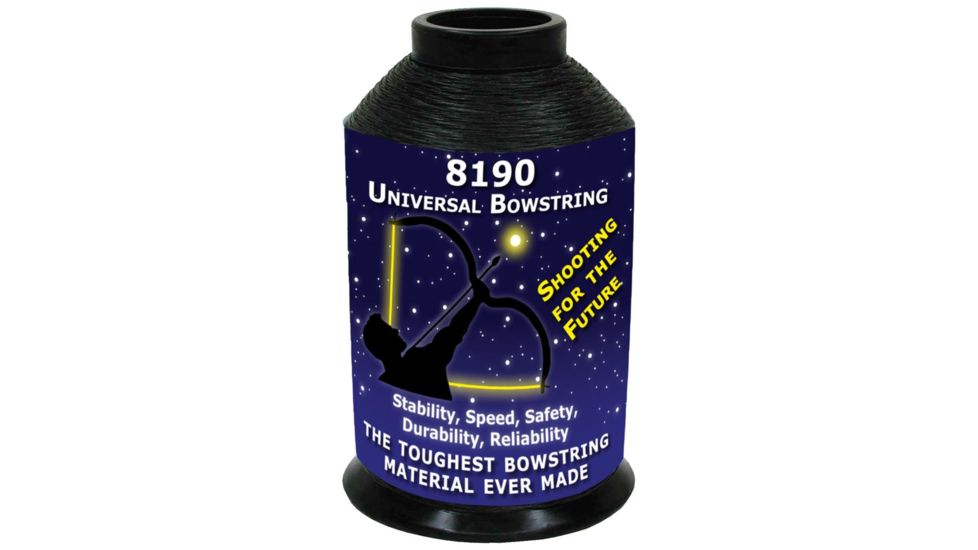 BCY 8190 Bowstring Material, Black 1/4 lb. 57891