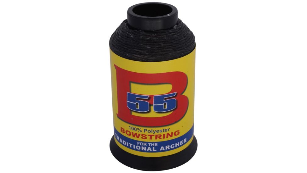 BCY B55 String Material, Black, .25 lb, 79928