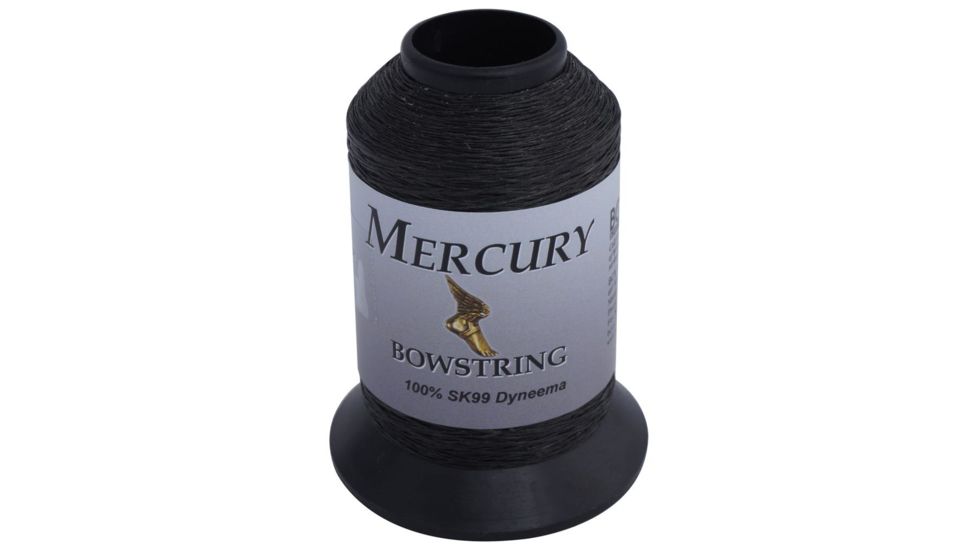 BCY Mercury Bowstring Material, Black, .125 lb, 79840