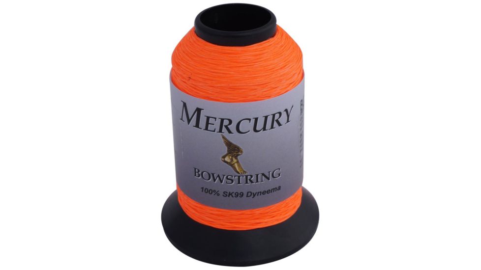 BCY Mercury Bowstring Material, Neon Orange, .125 lb, 79843