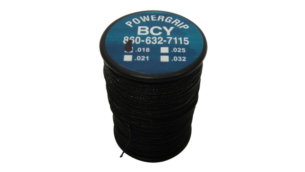 BCY Power Grip Serving, Black .018 100 yds. 65808
