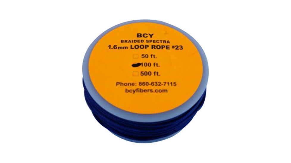 BCY Size 23 Loop Rope, Blue, 100 ft, 79934