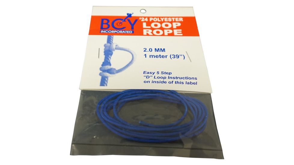 BCY Size 24 D Loop Rope, Royal Blue  1 m 66533