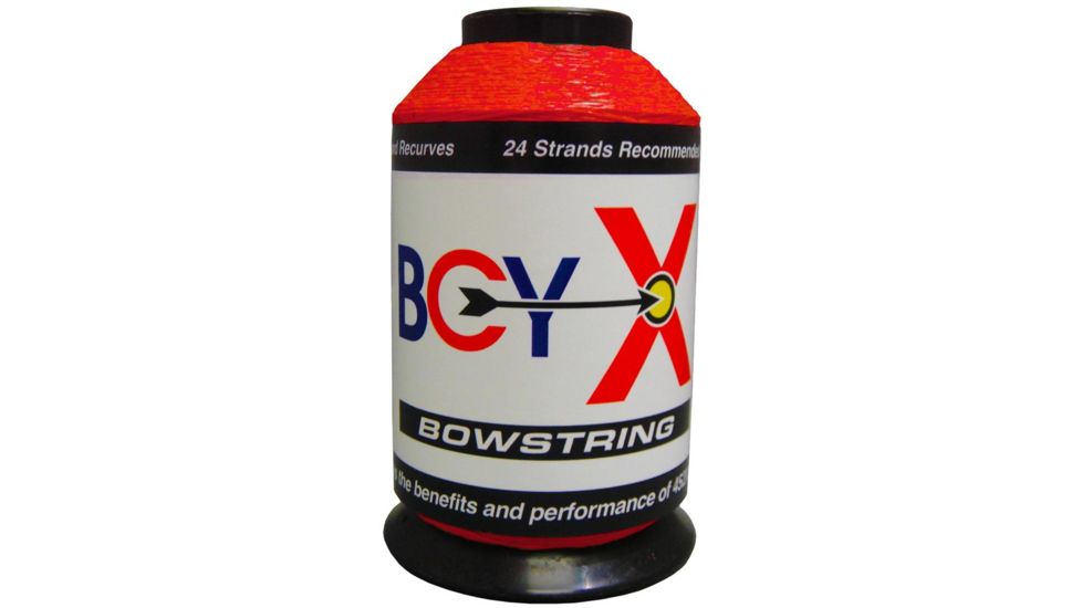 BCY X Bowstring Material, Red 1/4 lb. 65205
