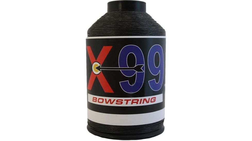 BCY X99 Bowstring Material, Black, 1/4 lb. 86935
