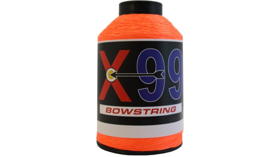BCY X99 Bowstring Material, Neon Orange, 1/4 lb. 86938