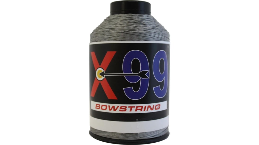 BCY X99 Bowstring Material, Silver, 1/4 lb. 86941
