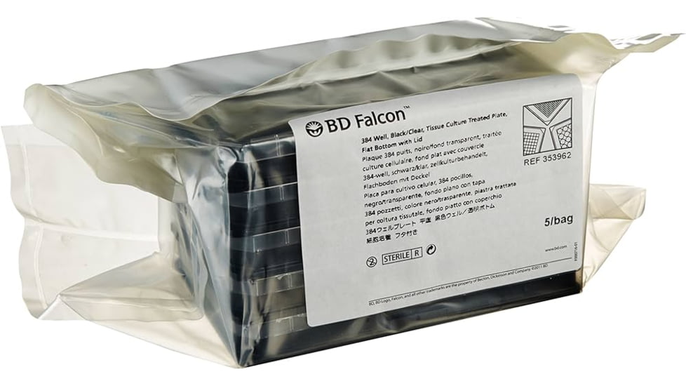 BD Assay Plt 384W,120UL,W/CL,50CS 353963