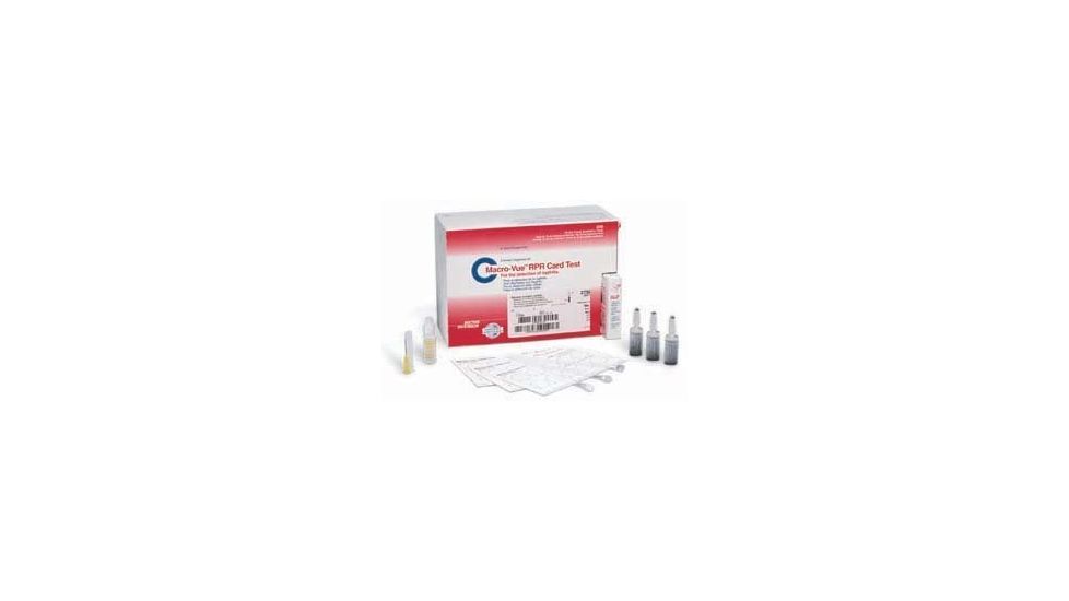 BD Macro-Vue RPR Circle Card Test Kits, BD Diagnostics 271849 Accessories 10-Spot Cards, Qualitative