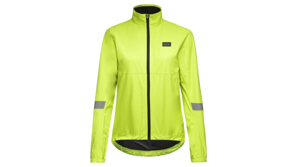 GOREWEAR Stream Cycling Jacket Womens in Neon Yellow XS 0-2 Regular fit Waterproof AE8C0138, 100823-0800-36