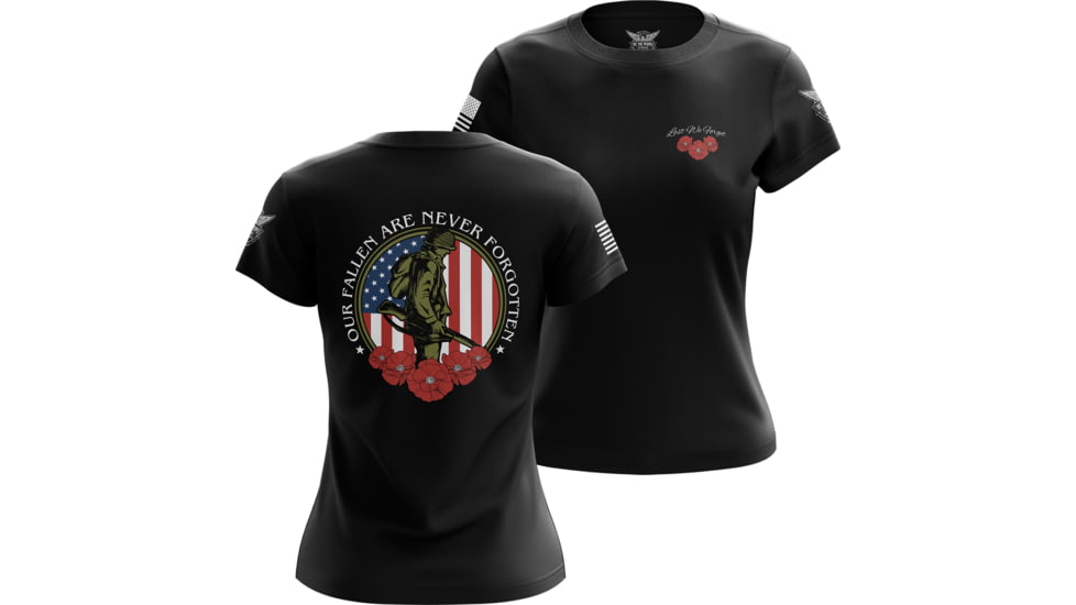 We the People Holsters Never Forgotten Womens Short Sleeve Shirt 4200E3A7, 6872275648610