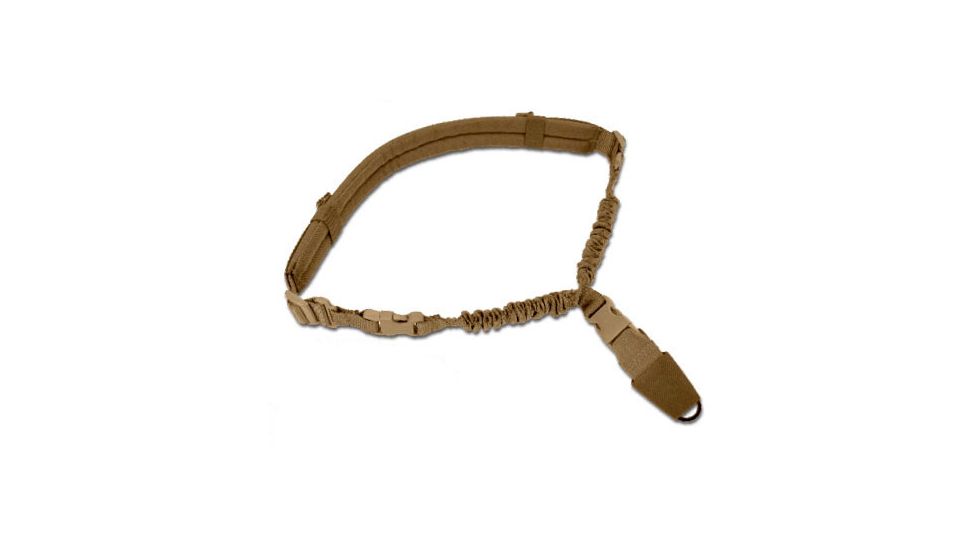 BDS Tactical Enhanced Padded CQB Single Point Sling, Black BDS PCQB BK