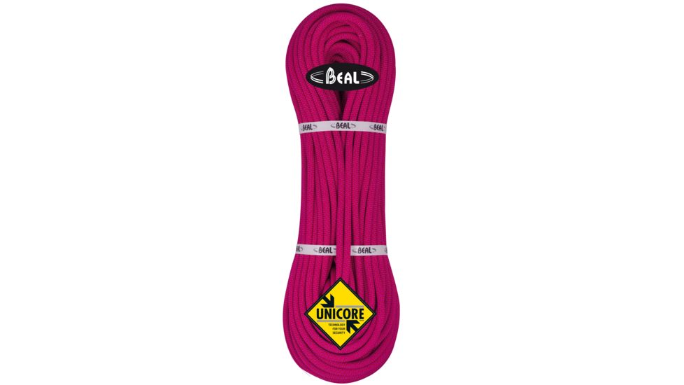 Beal Stinger 9.4 mm UNICORE Rope-Fuschia-60 m