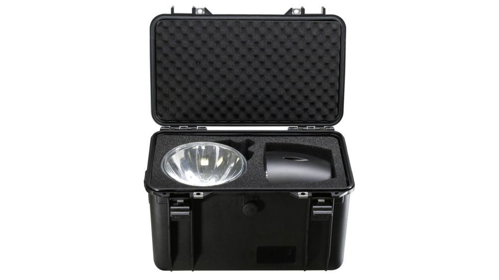 Beamaster Twin-Pack Two TZ Helios X7 Super-Bright 24-Watt Spotlights with Heavy-Duty Water-Resistant Tansport Case and Shoulder Strap, Black, TZDUX7